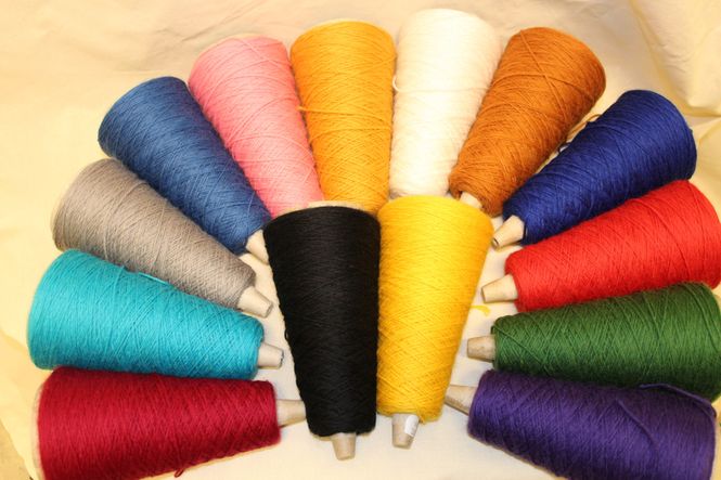 Hovedbilde Bargges laiggit, garn til fletting